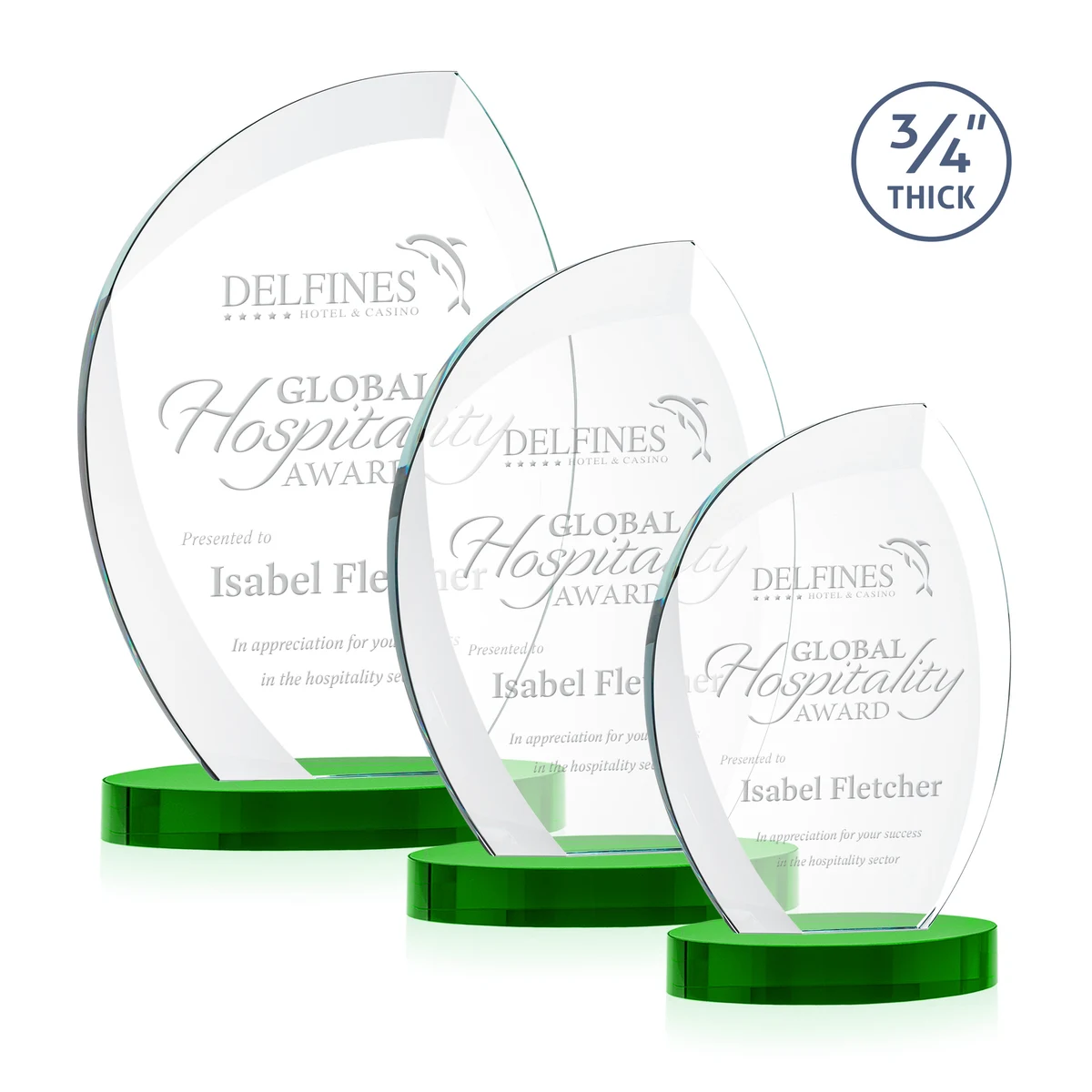 Wichita Award on Alberton Base - Green 1