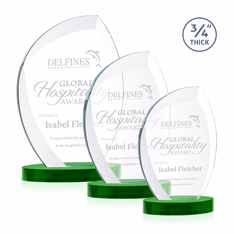 Wichita Award on Alberton Base - Green