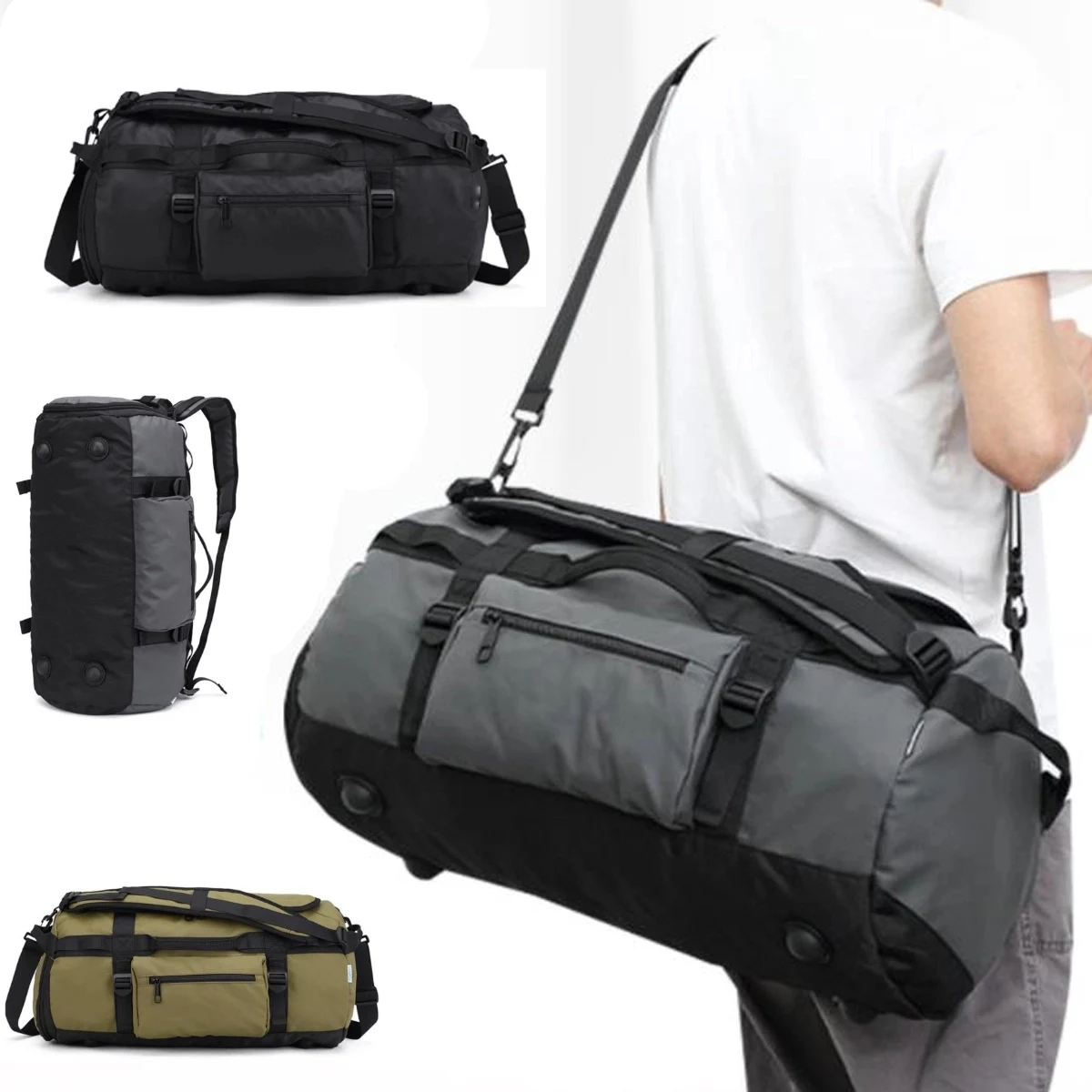 Duffel Bag 21 Inches Foldable Gym for Men Lightweight 1