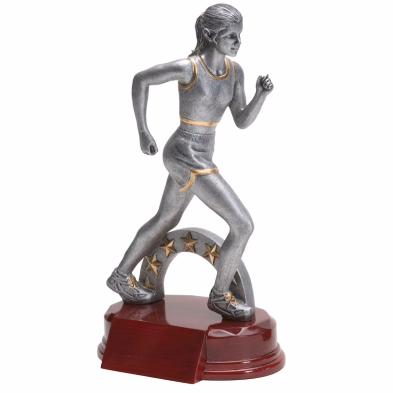 8-1/2" Track-Female Resin Figure
