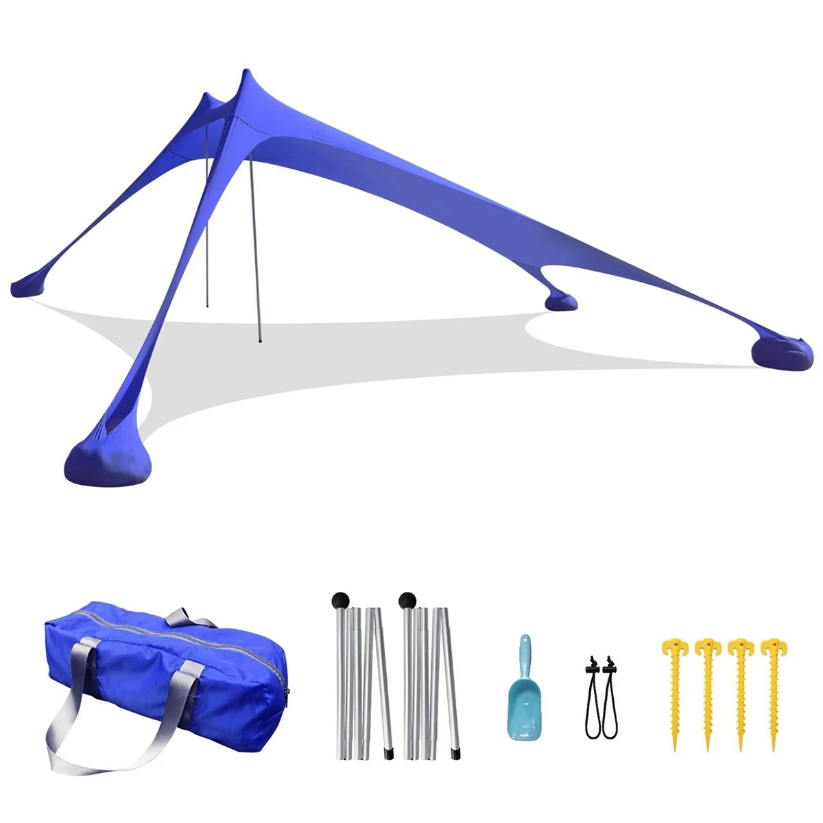 Windproof Sun Protection Canopy With Carry Bag 1