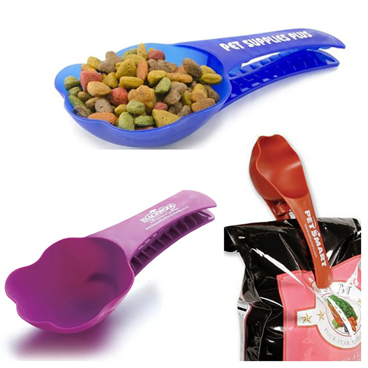 Pet Food Scoop & Clip 1
