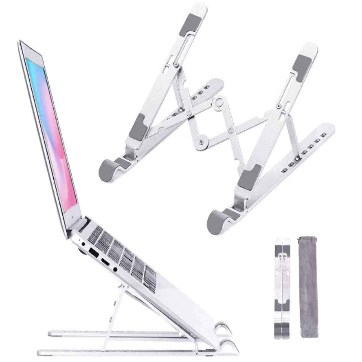 Adjustable Portable Aluminum Notebook Laptop Stand Bracket 1