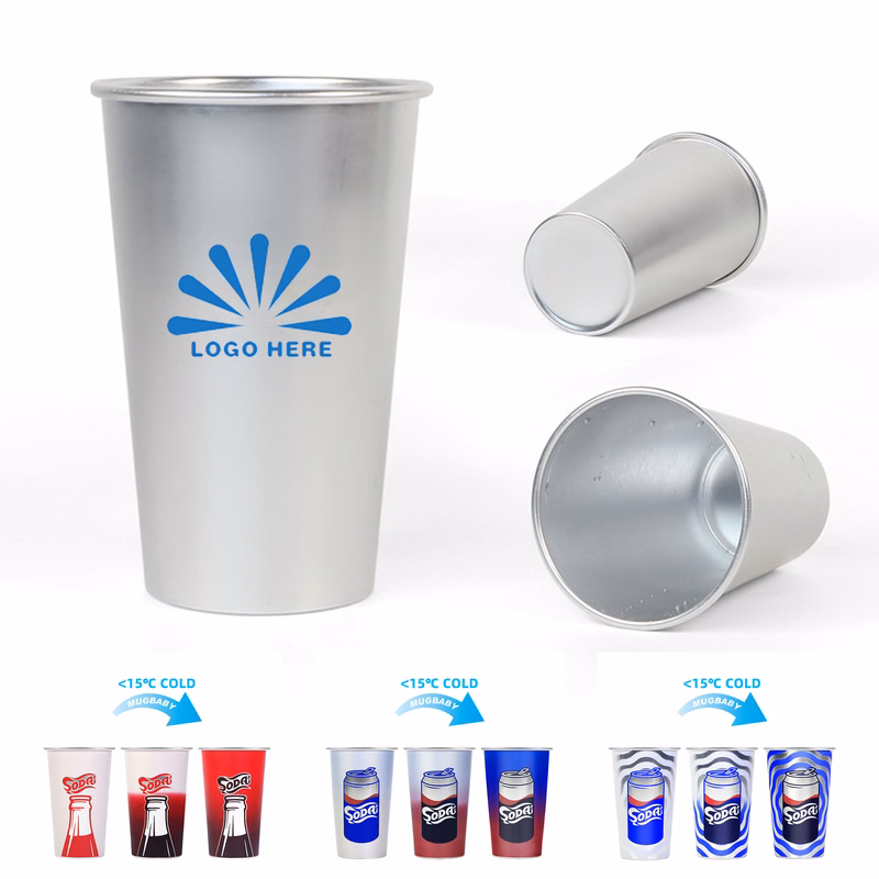 15oz Color-Changing Aluminum Cup