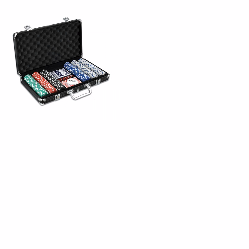 200PCS CHIPS ALUMINUM POKER CHIP SET