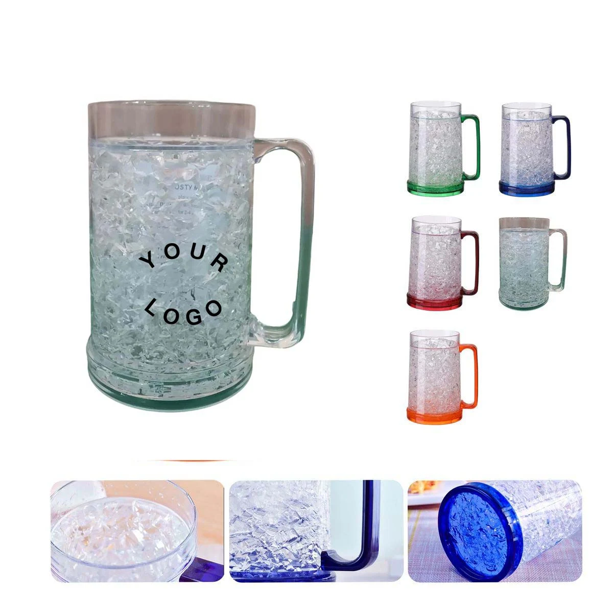 Reusable Gel Cooling Cup with Slip Resistant Base 1