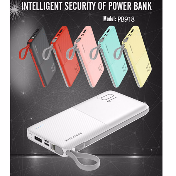 Portable Charger Power Bank 10000mAh Capacity