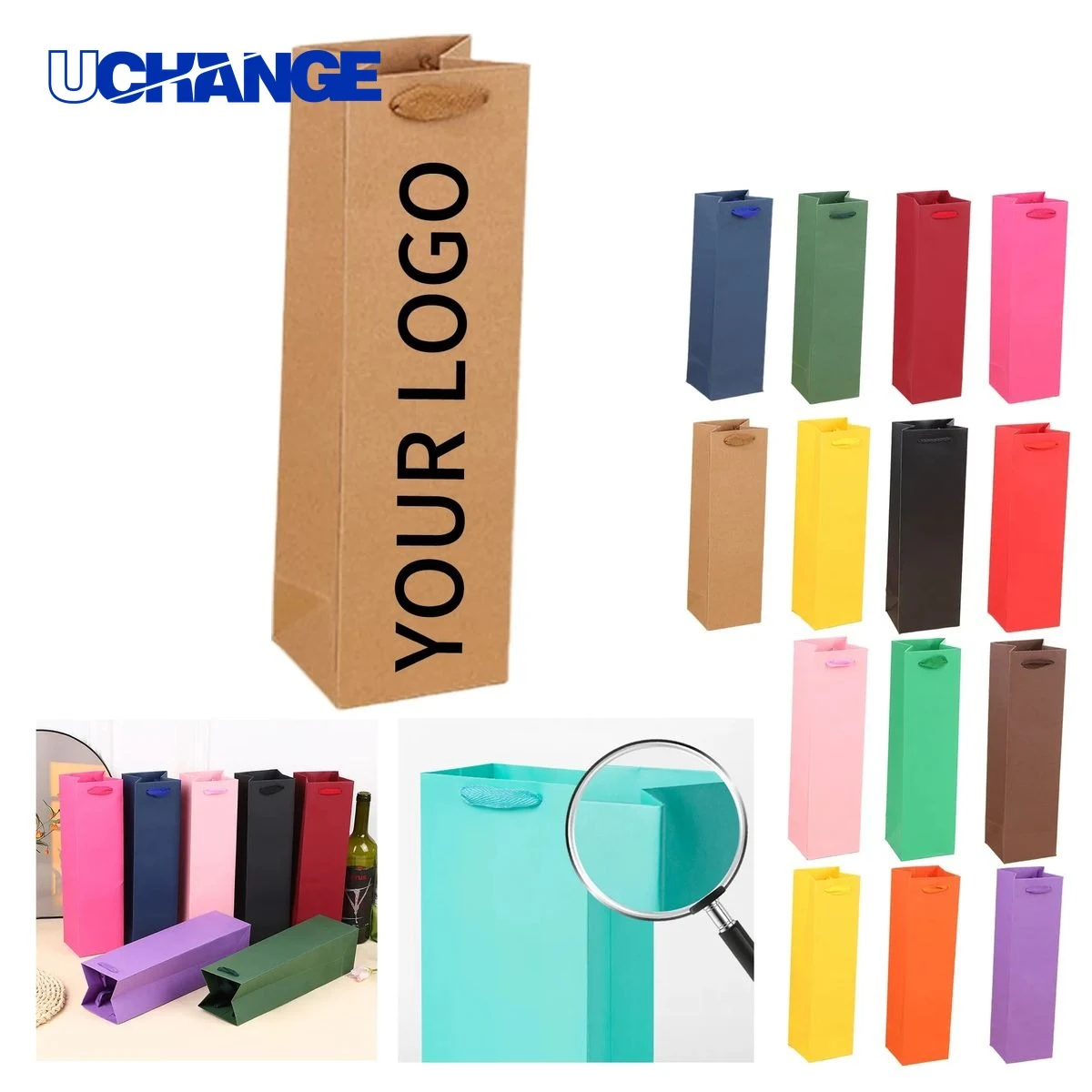 Colorful Wine Bag Sleeve for Bottles 1