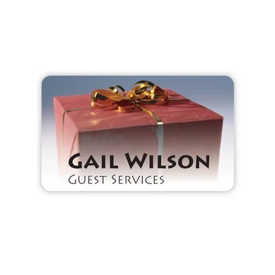 Personalized Rectangular Nameplate w/Rounded Corners (3"x5") 1