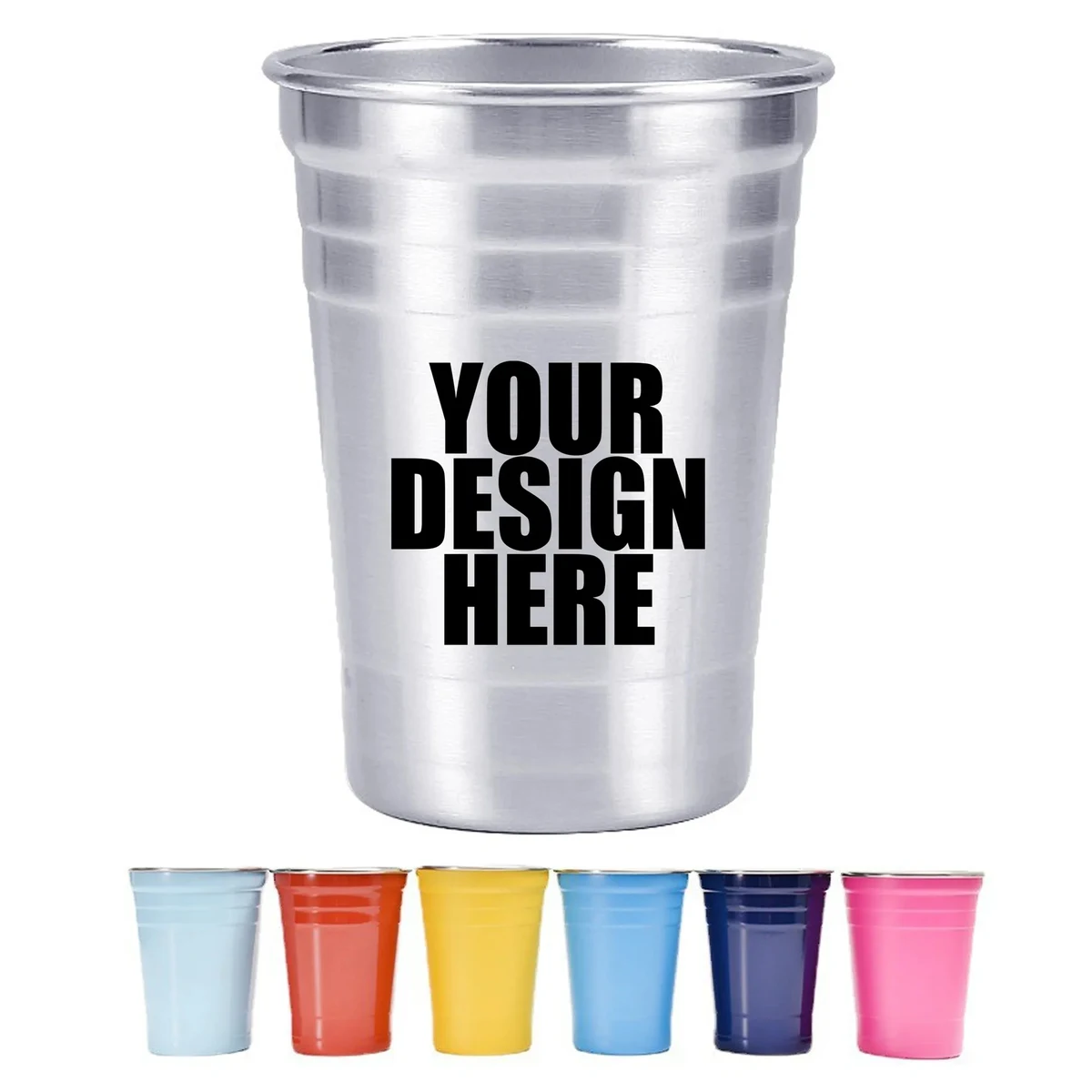 18 oz Stainless Steel Metal Cup 1