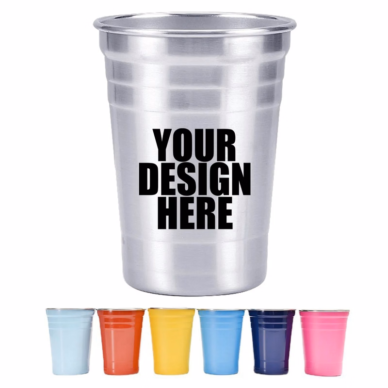 18 oz Stainless Steel Metal Cup