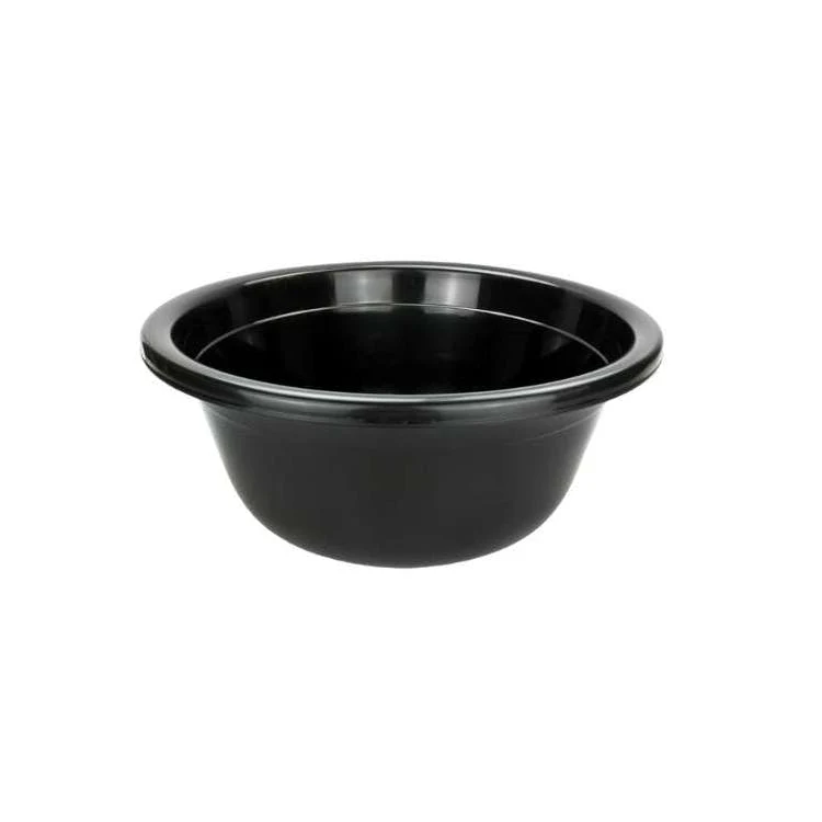 Bonita Home Plastic Basins Black Medium 1