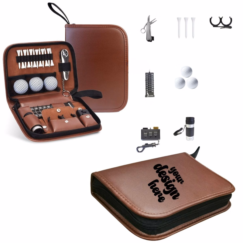 Golf Accessories Kit with High Grade Handbag
