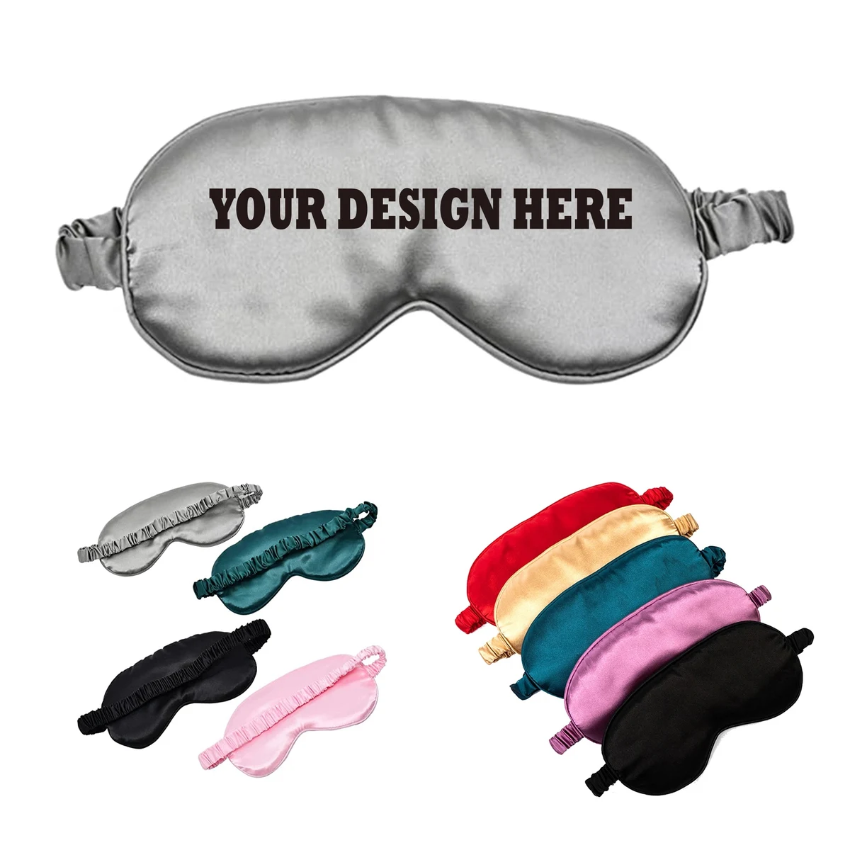 Soft Silk Eye Mask MOQ 50PCS 1