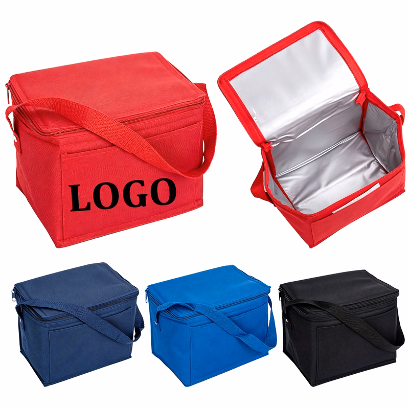 Lightweight Nylon Insulated Cooler Bag for Hot Cold Food Thermal Bag