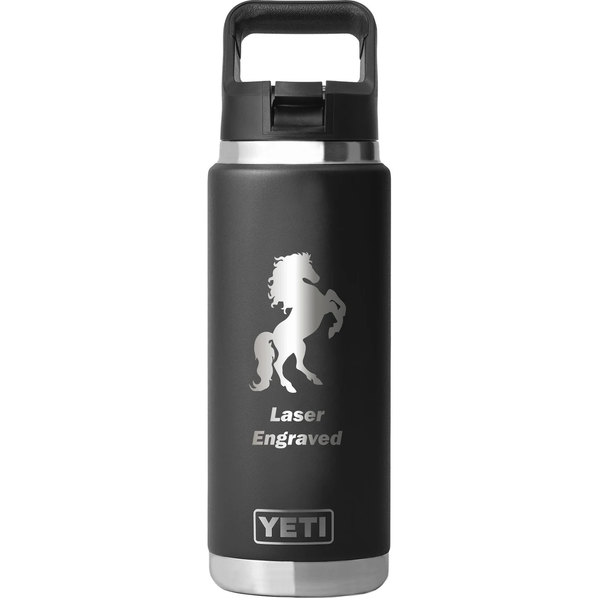 Authentic YETI 26 oz. Straw Bottle, custom water bottle with logo imprint 1