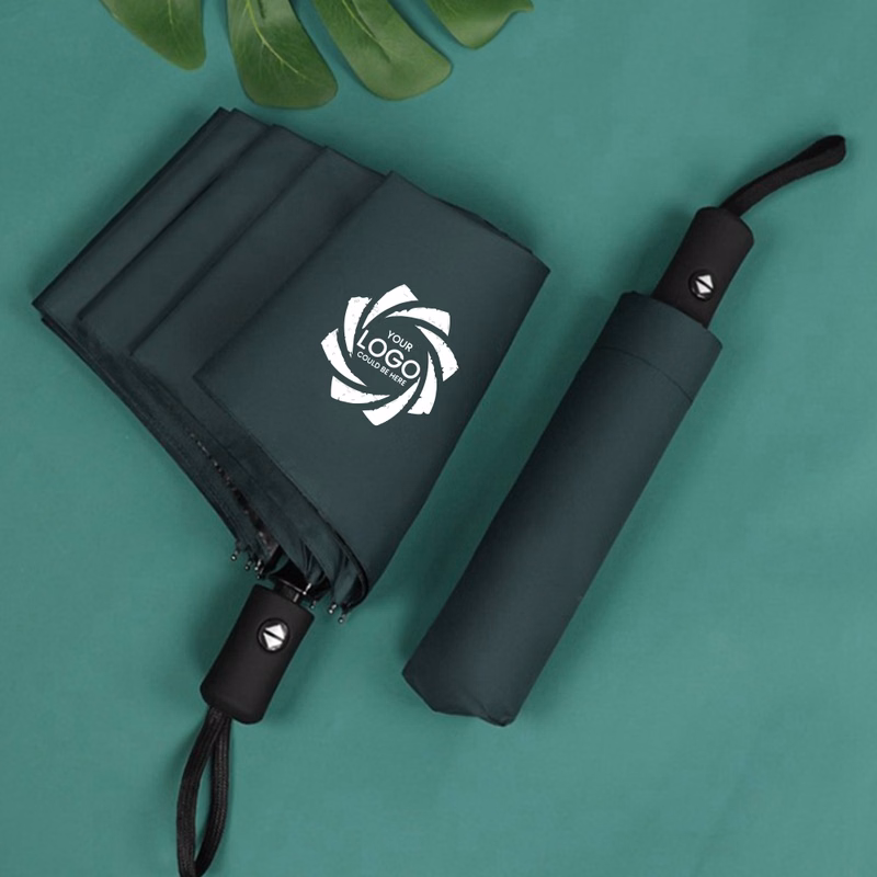 Three fold automatic umbrella
