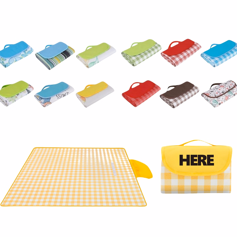 Portable Color Picnic Blankets
