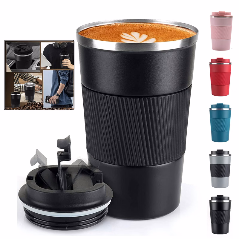 12 Oz.Insulated Coffee Travel Mug