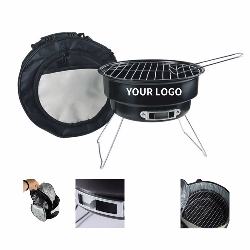 Stainless Charcoal Grill Set for Outdoor Cooking