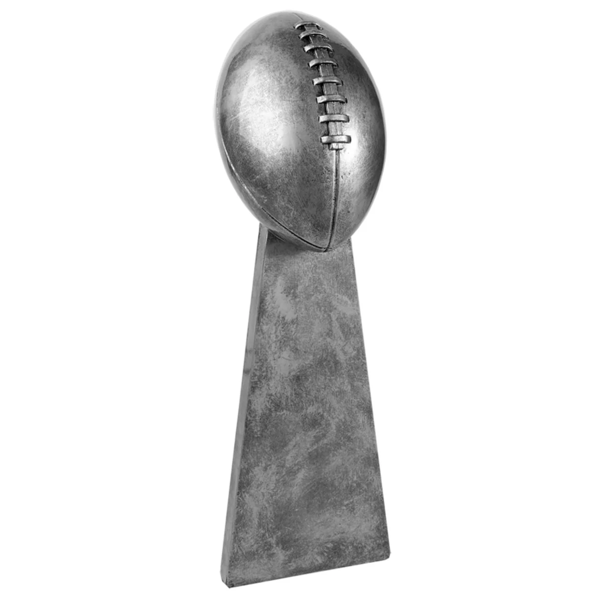 Antique Silver Football Resin Award 1