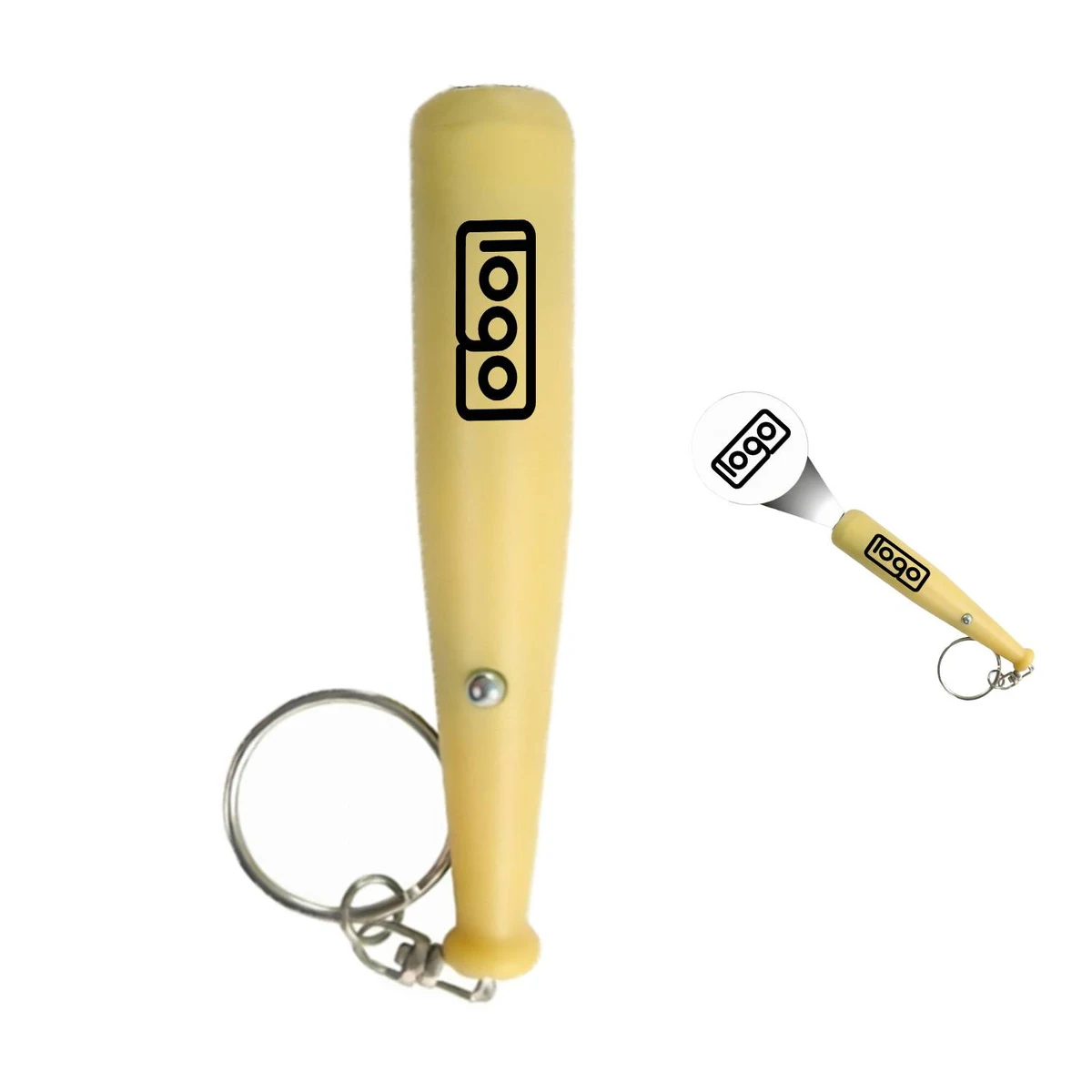 Baseball Bat Projector Keychain 1