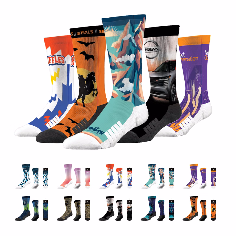 Premium Full Sublimation Sock