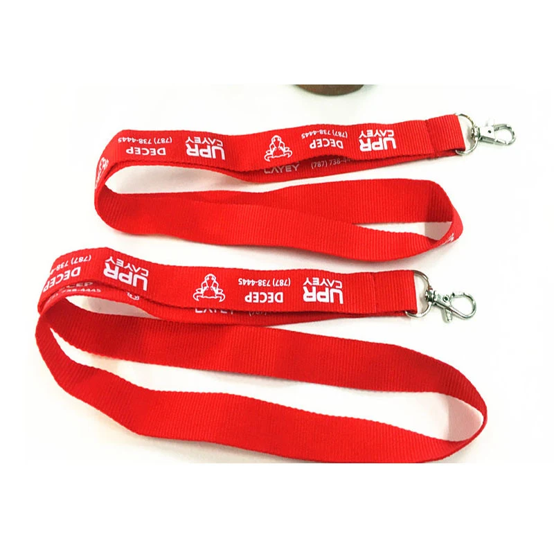 Polyester Neck Lanyard w/ Lobster Claw---35.4"x0.79" 1