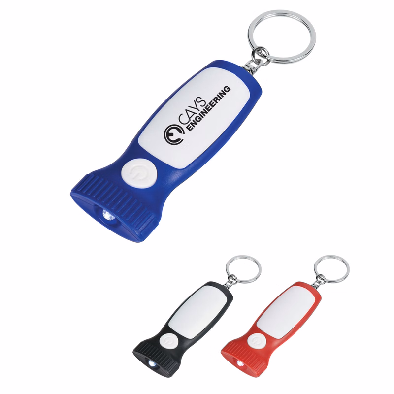Slim LED Light Key Chain