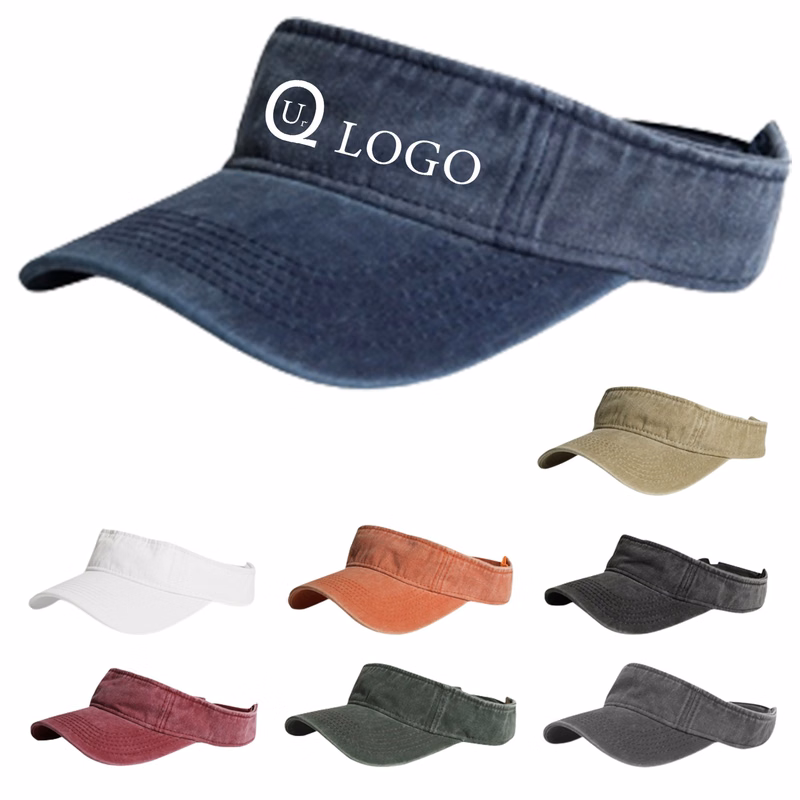Stonewashed Cotton Visor Baseball Cap