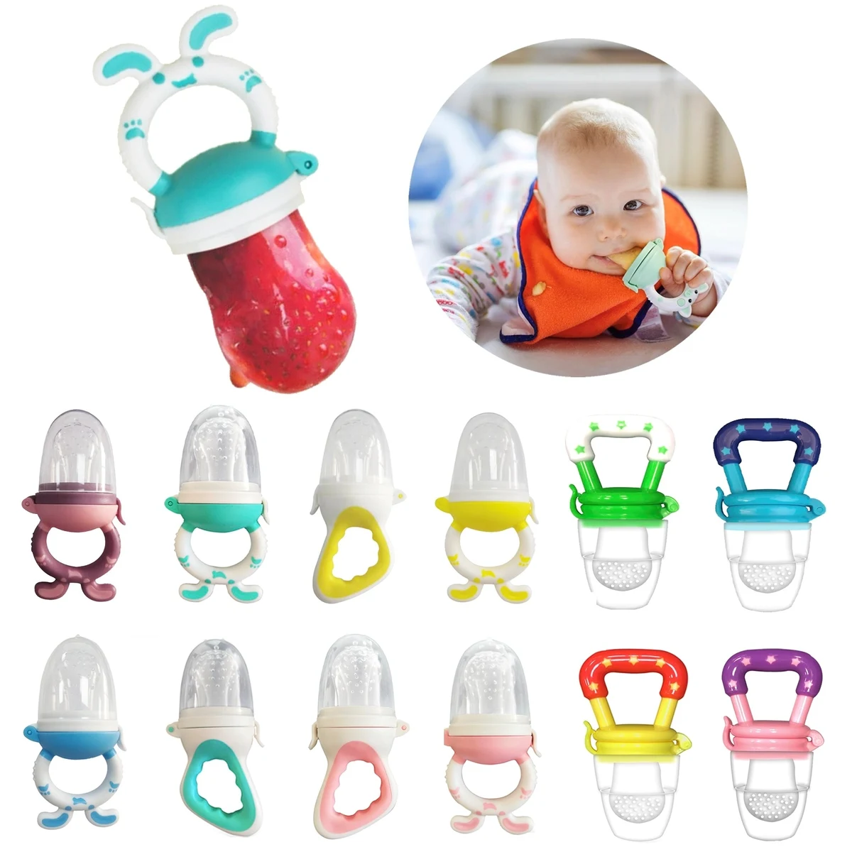 Baby Food Feeder Pacifier 1