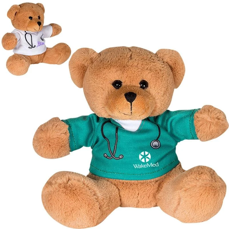 7" Doctor or Nurse Plush Bear 1