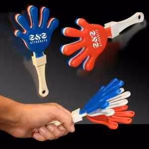 Red White & Blue Hand Clapper