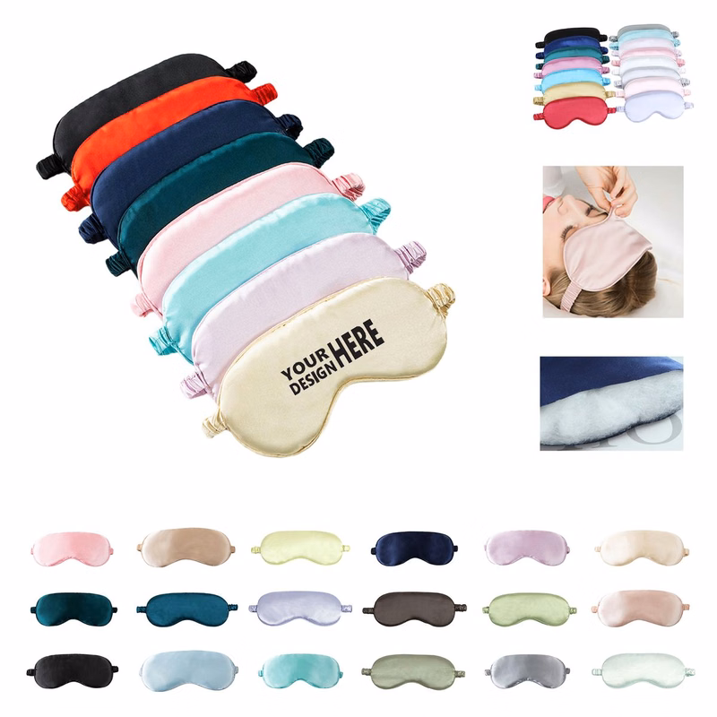 Soft Imitation Silk Sleep Masks