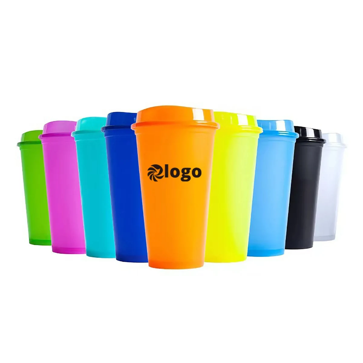16 Oz PP Coffee Cup With Lid 1
