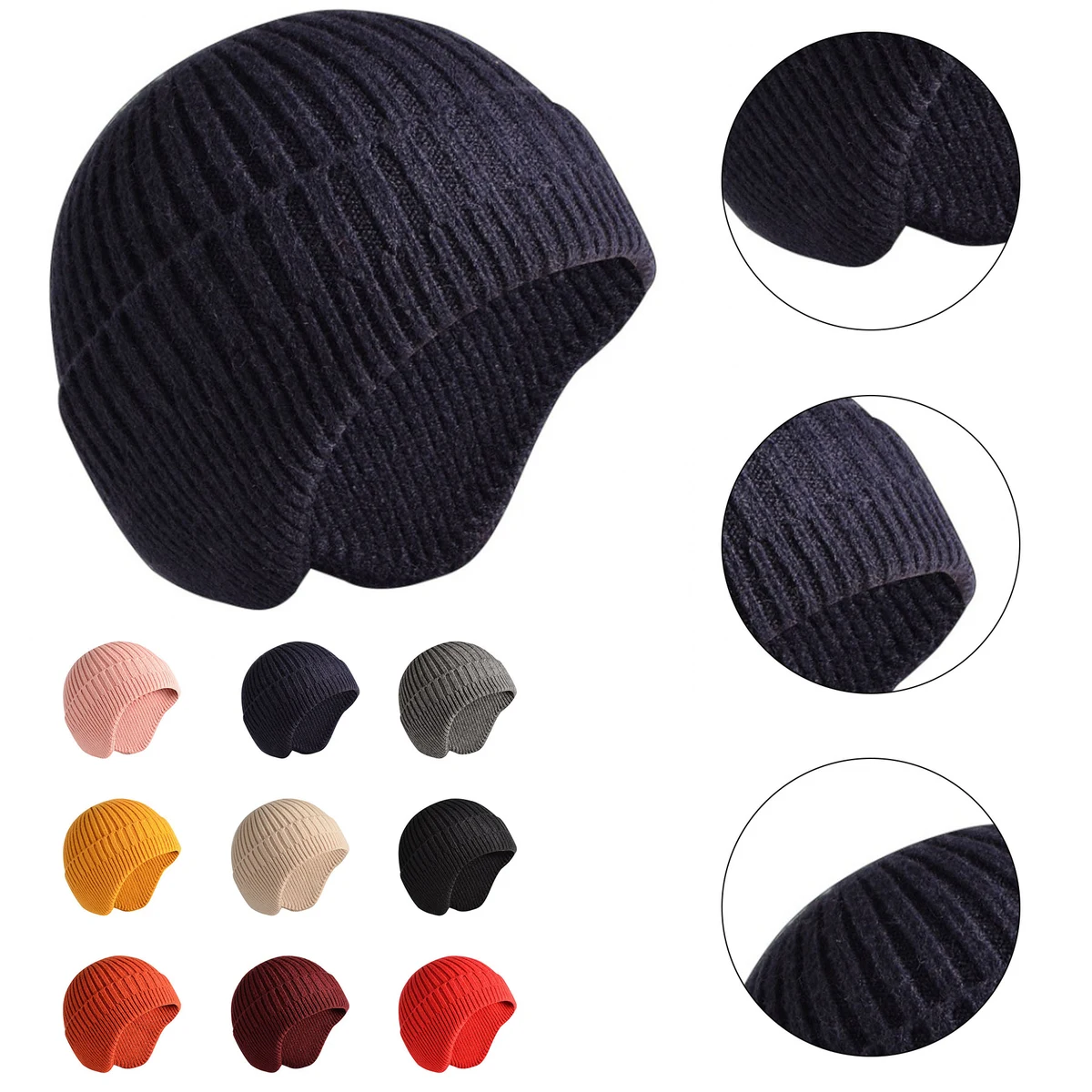Adult Winter Earflap Hat 1