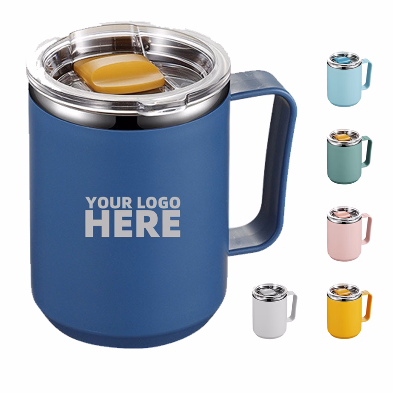 15oz Insulated Coffee Mug With Handle