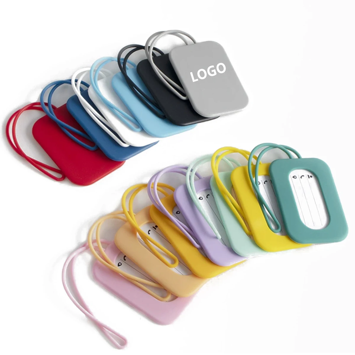Custom Silicone Luggage Tag 1