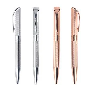 Elegant Wave Twisted Metal Pen 1