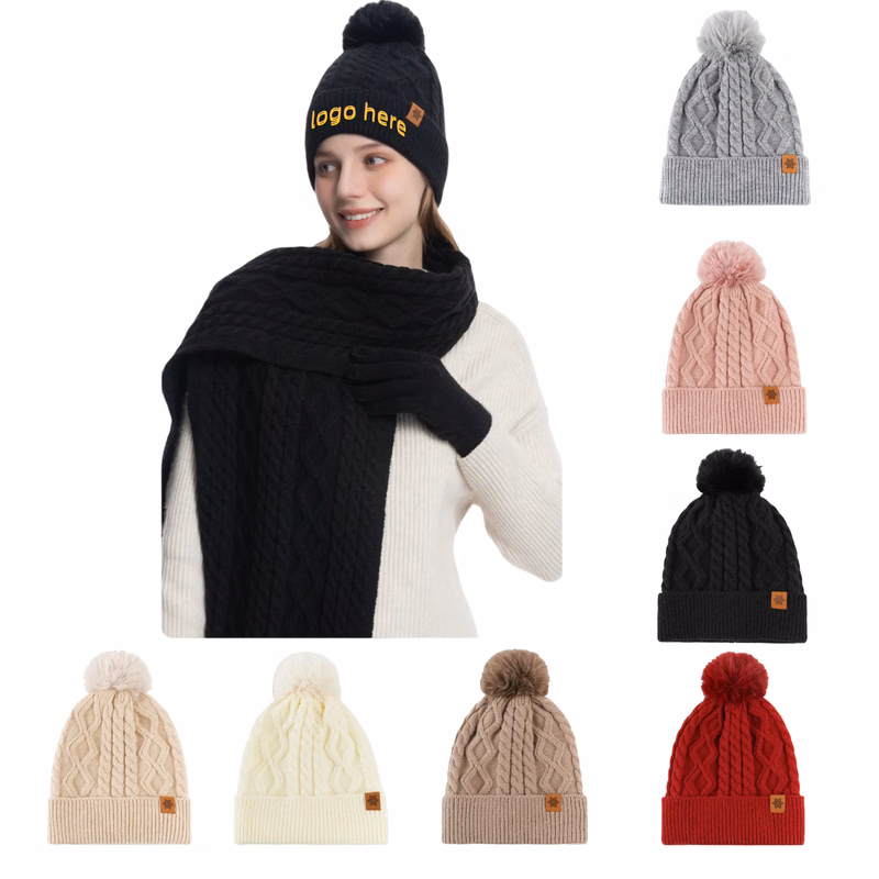 Ladies' Fleece-Lined Knit Hat