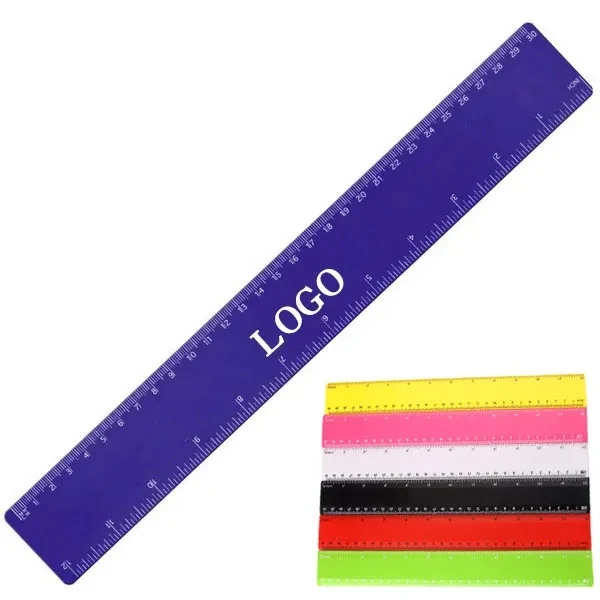 Plastic 12" Ruler 1