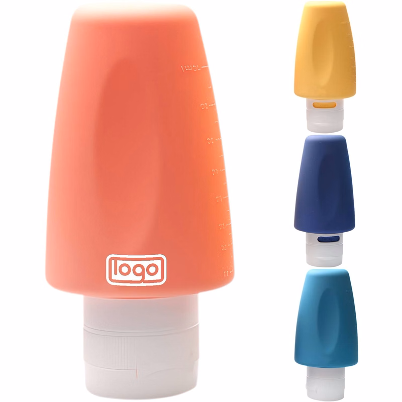 2 oz Portable Silicone Travel Bottle