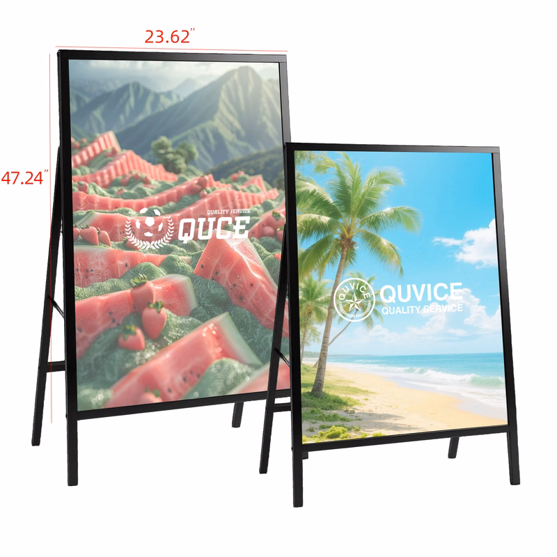 24'' W x 35'' Double Sided A-Frame Display