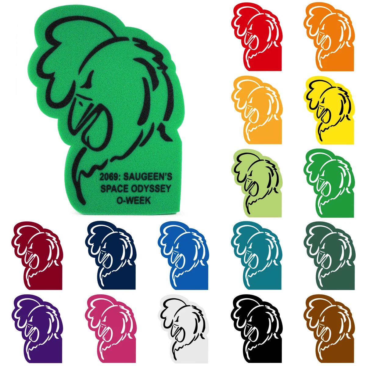 Foam Rooster Mitt 1