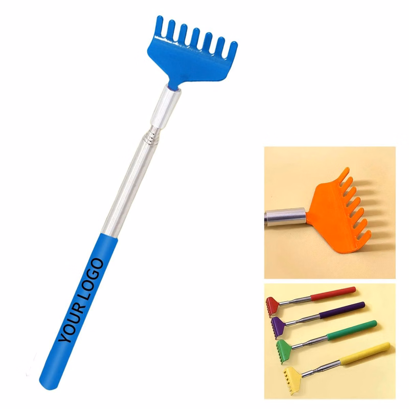 Compact Telescoping Scratcher with PVC Grip