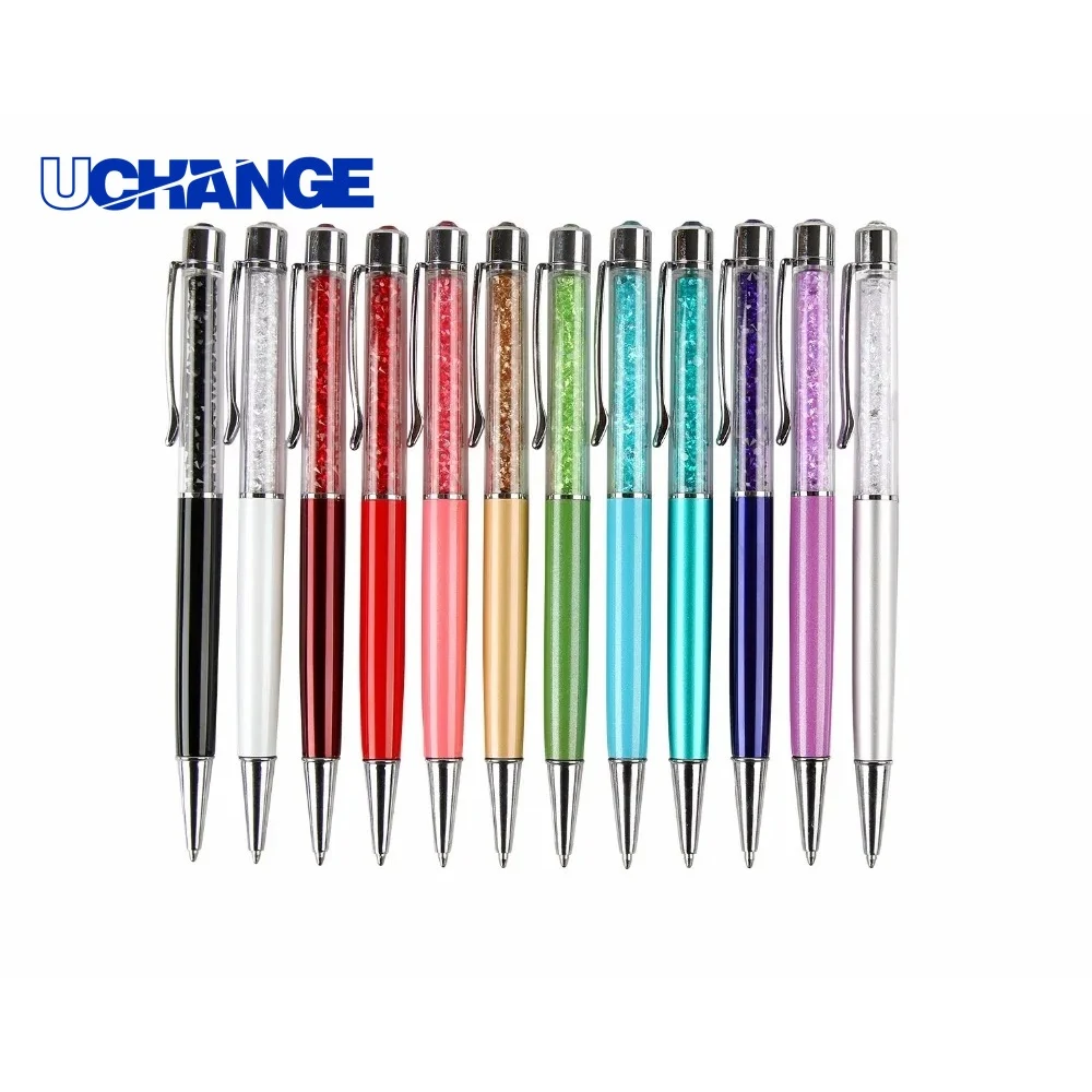 Metal Twist Crystal Ballpoint Pen for Gifts 1