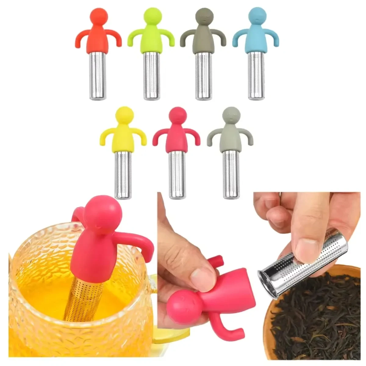 Silicone Humanoid Tea Infuser 1