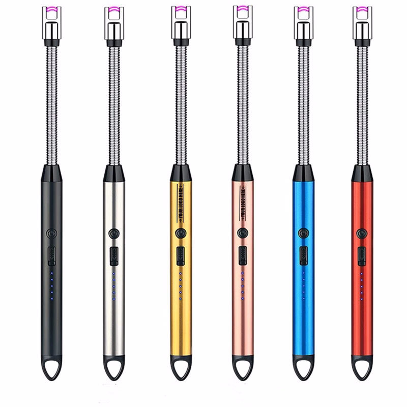 Rechargeable Electric USB Lighter for Candle Camping BBQ