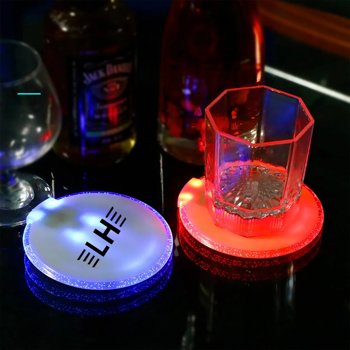 LED Round Coasters 1