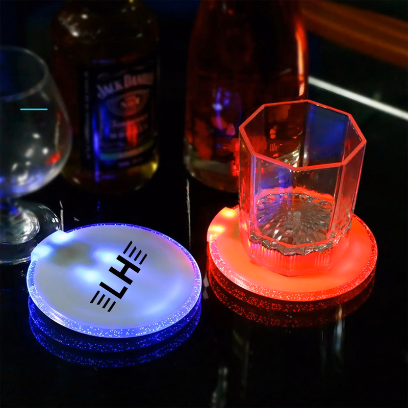 LED Round Coasters